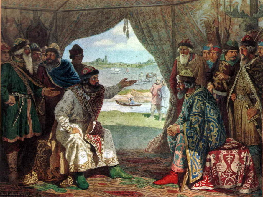 Владимир Мономах на съезде князей.jpg Владимир Мономах на съезде князей.jpg