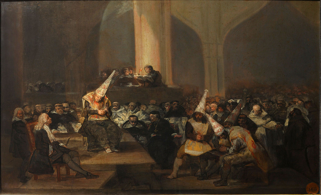 «Трибунал инквизиции», Ф. Гойя (1812—1819)