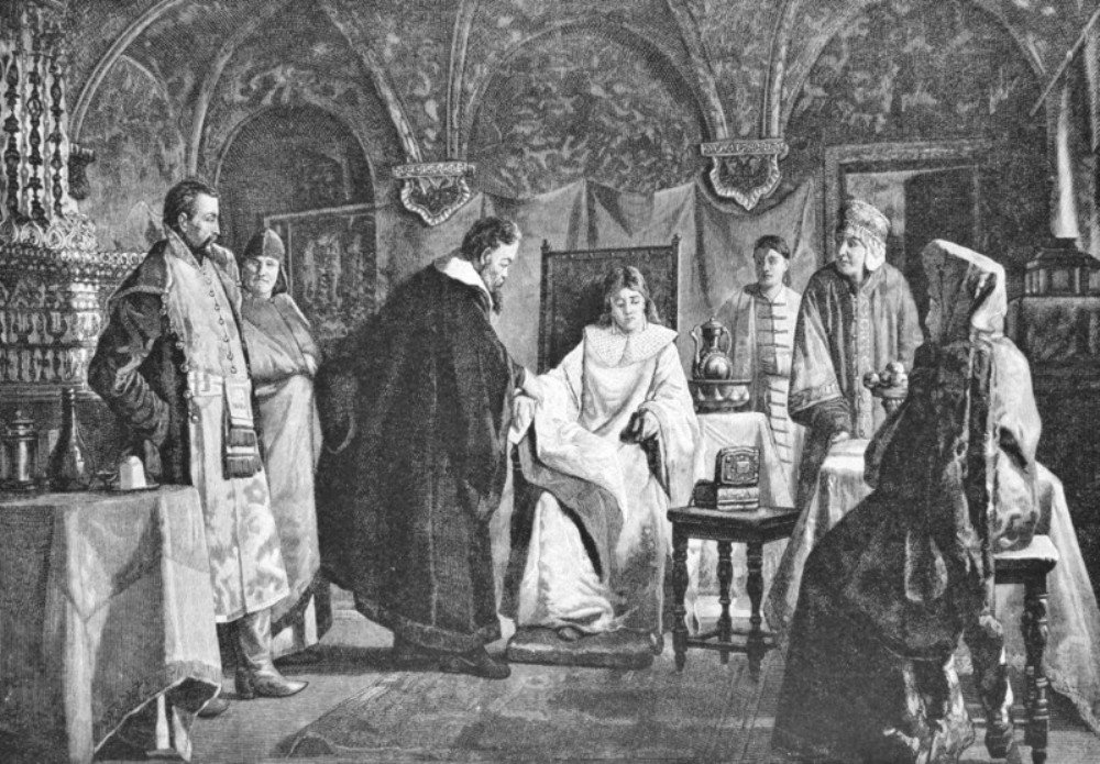 Мария Хлопова. Рисунок Николая Неврева.jpg