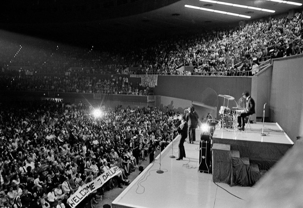 18 сентября 1964 года. Во время второго тура Битлс в США
