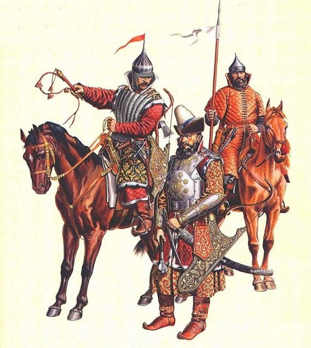 Рис.3.jpg Русские воины конца XV — начала XVI вв.