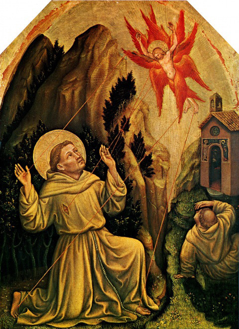 Джентиле да Фабриано, «Стигматы Святого Франциска», 1420.jpg