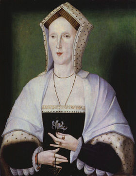 Портрет неизвестной женщины, традиционно считается портретом Маргарет Поул, восьмой графини Солсбери.jpg