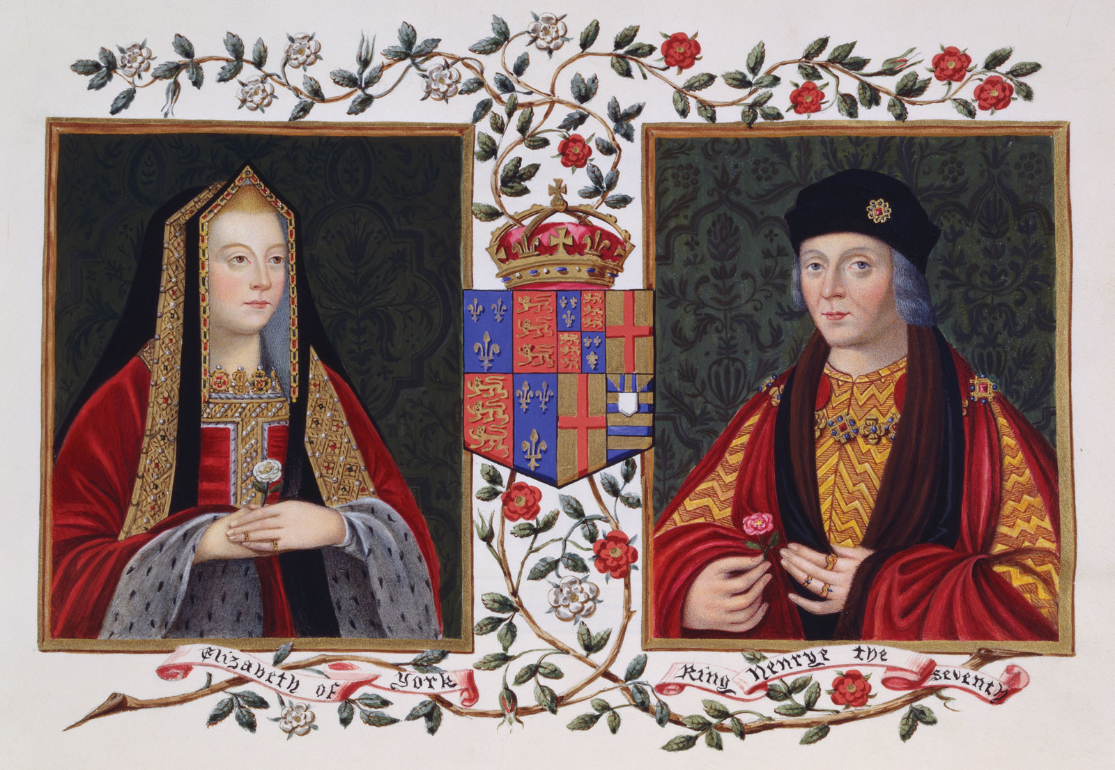 Елизавета Йорк и Генрих VII Тюдор.jpg
