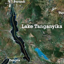 Открытие озера Танганьика