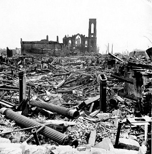 Великий чикагский пожар 1871 года