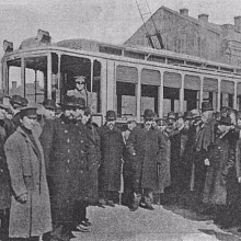 Первые трамвайные маршруты России
