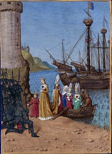 Эдуард II и Изабелла Французская