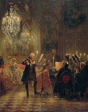Концерт для флейты Фридриха Великого в Сан-Суси