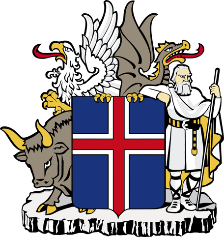 Герб дня: Исландия