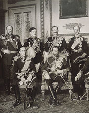 Девять монархов на похоронах Эдуарда VII